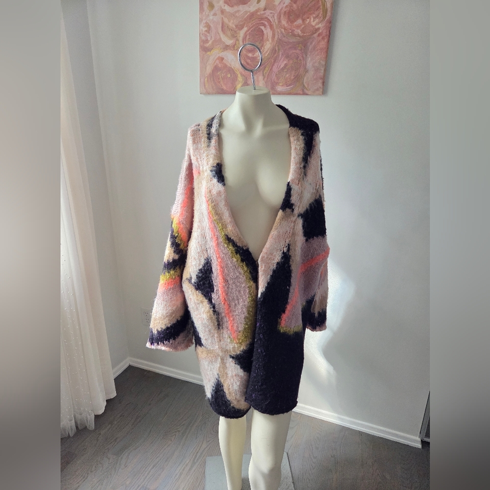 Free People Petals Cardigan Size S - Picture 2 of 15